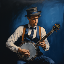 Banjo Jesse James Scruggs Style