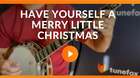 Have Yourself a Merry Little Christmas Banjo video