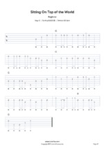 sitting on top of the world guitar tutorial