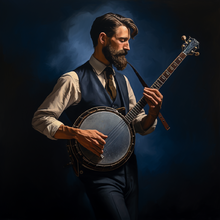 Banjo John Henry Scruggs Style