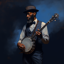 Clawhammer banjo Roscoe Jam