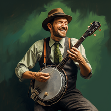 Banjo My Old Kentucky Home Melody - Verse and Chorus