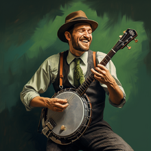 Banjo Sugarfoot Rag Backup