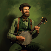 Clawhammer banjo C Major Chord Scales - Double C Tuning 1st Inversions
