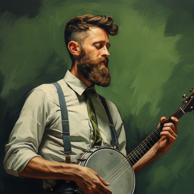 Banjo Somehow Tonight Crowe Style Backup