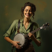 Clawhammer banjo Little Liza Jane Simple
