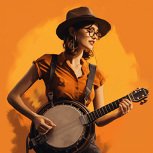 Banjo Ragtime Annie Melodic Style 