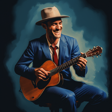 Guitar Shady Grove Bluegrass - Key of Am
