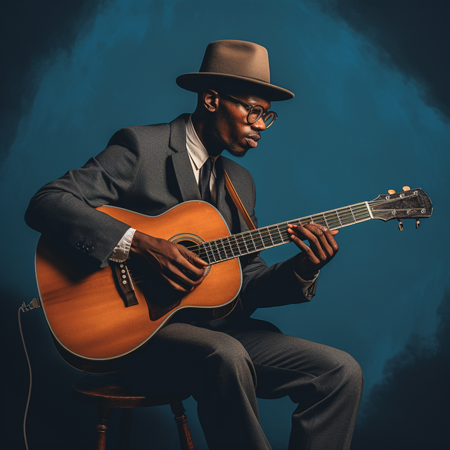 Fingerstyle Guitar Advanced Blues 2 Blues in Am