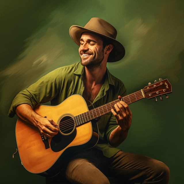 Guitar The Chicken Reel Simple