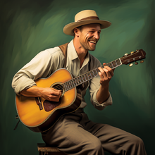 Guitar Cripple Creek - Melody Low Octave