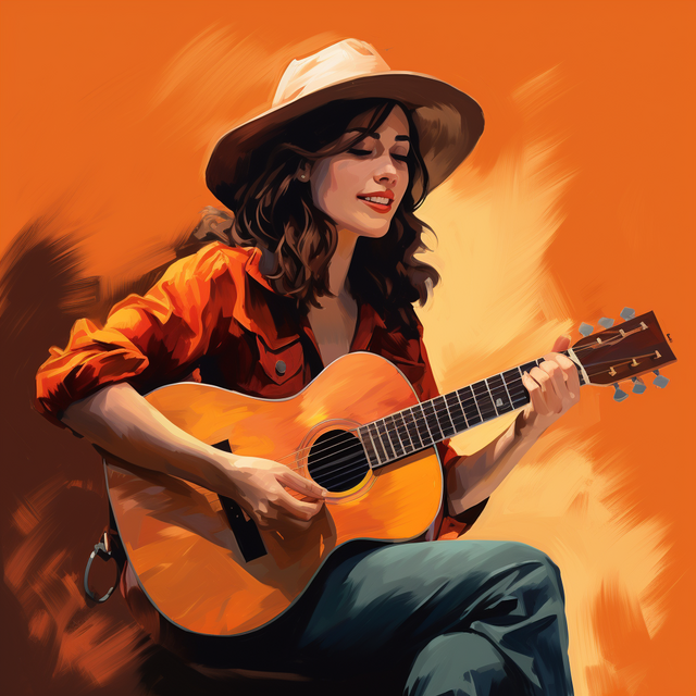 Guitar Carolina in My Mind Crosspicking